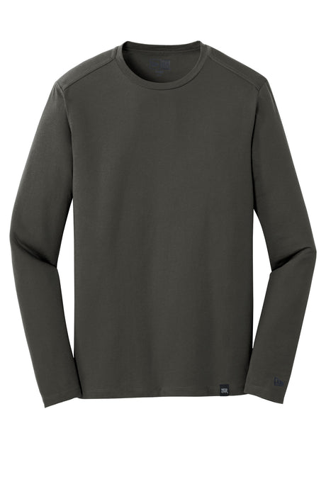 New Era Men's Heritage Blend Long Sleeve Crew Tee. NEA102 New Era