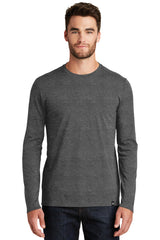 New Era Men's Heritage Blend Long Sleeve Crew Tee. NEA102 New Era