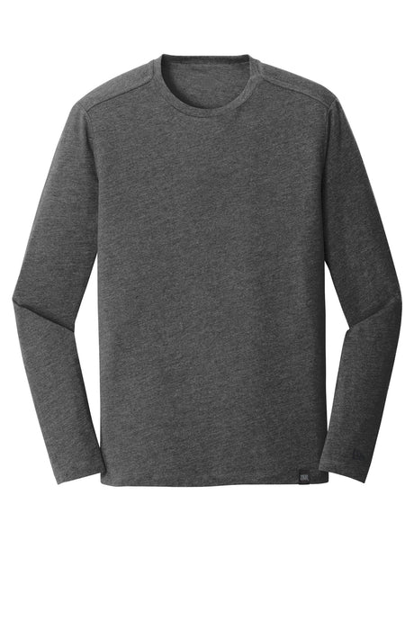 New Era Men's Heritage Blend Long Sleeve Crew Tee. NEA102 New Era