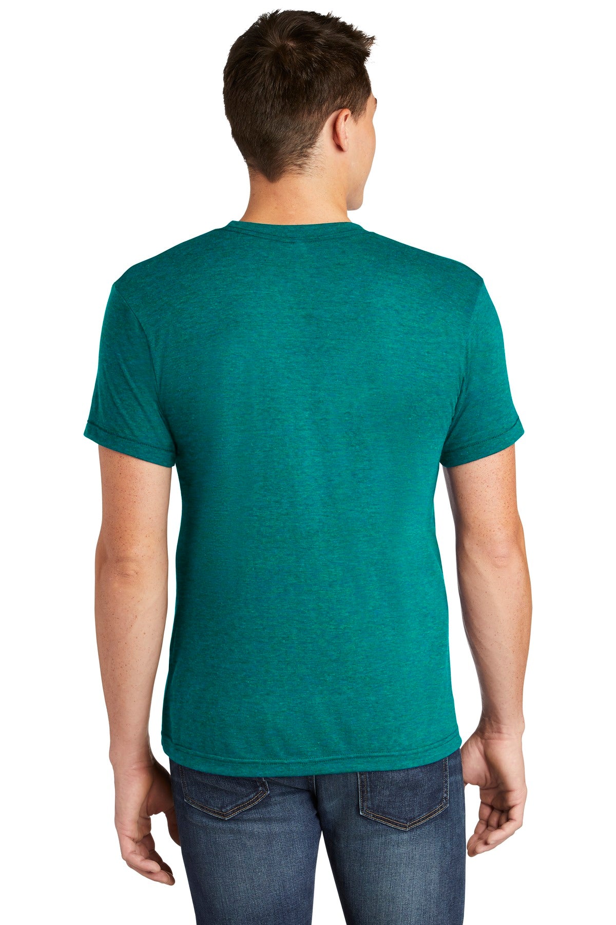 American Apparel Men's Tri-Blend Short Sleeve Track T-Shirt American Apparel