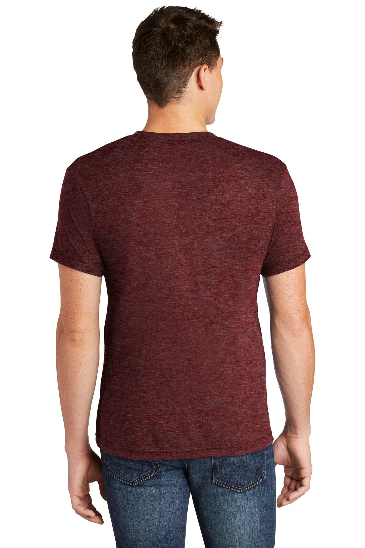 American Apparel Men's Tri-Blend Short Sleeve Track T-Shirt American Apparel