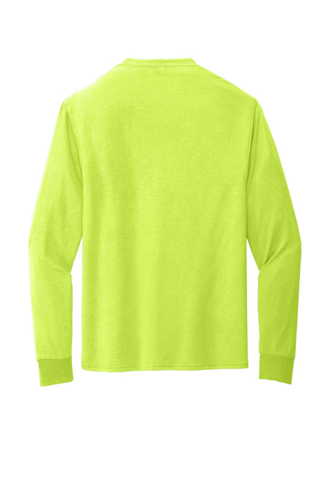 JERZEES Men's Dri-Power 100% Polyester Long Sleeve T-Shirt 21LS JERZEES