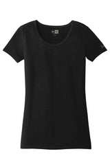 New Era Women's Tri-Blend Performance Scoop Tee. LNEA130 New Era