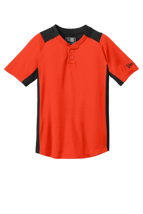 New Era Youth Diamond Era 2-Button Jersey. YNEA221 New Era