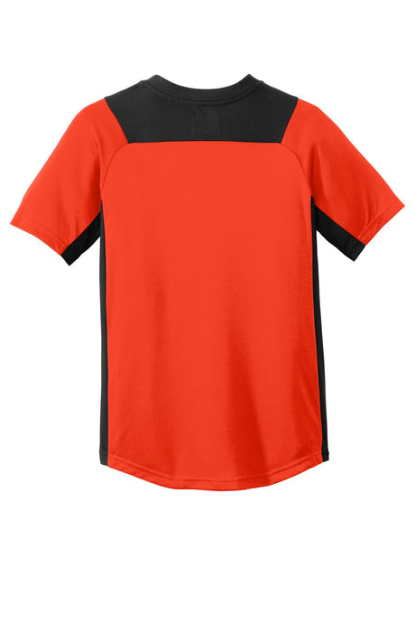 New Era Youth Diamond Era 2-Button Jersey. YNEA221 New Era