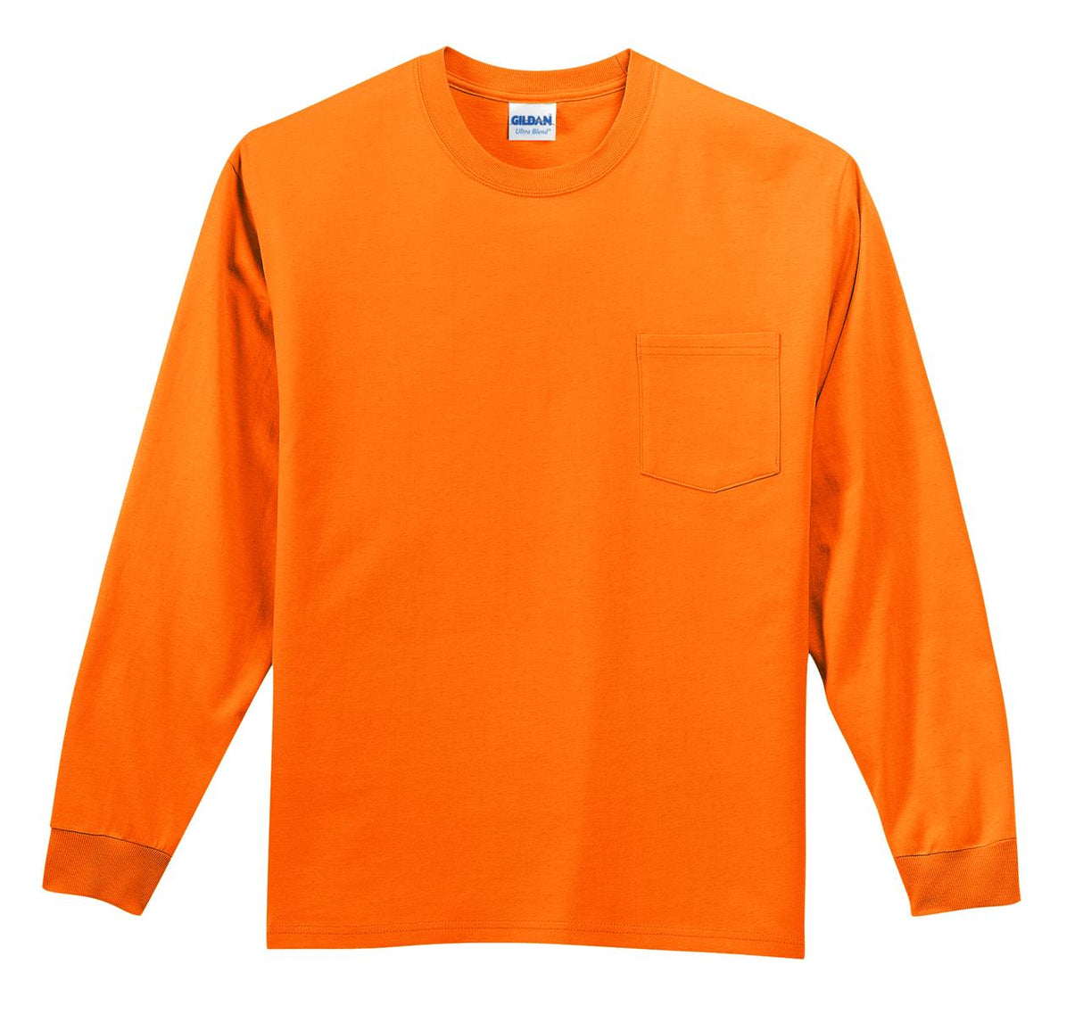 Gildan - Ultra Cotton® Long Sleeve Pocket T-Shirt Gildan