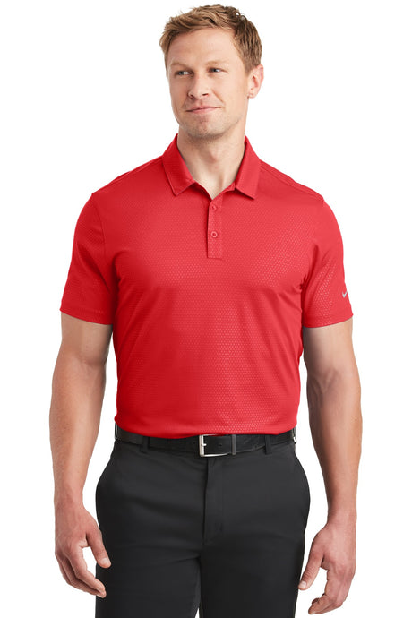 Nike Men's Dri-FIT Embossed Tri-Blade Polo. 838964 Nike