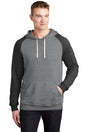 JERZEES Men's Snow Heather French Terry Raglan Hoodie 90M JERZEES