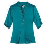 OGIO Women's Crush Henley. LOG111 OGIO