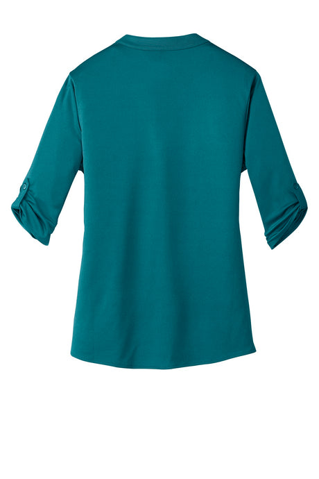 OGIO Women's Crush Henley. LOG111 OGIO