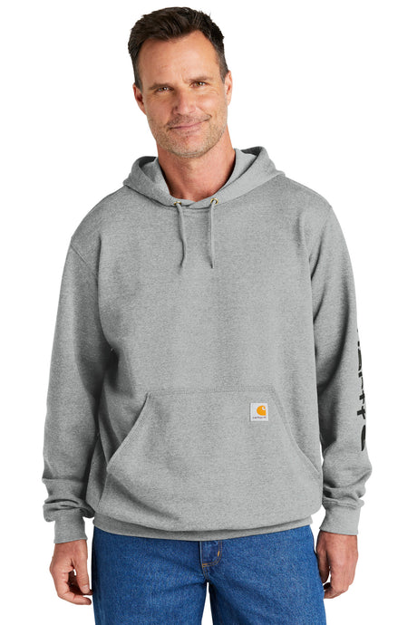Carhartt Men's   Midweight Hooded Logo Sweatshirt CTK288