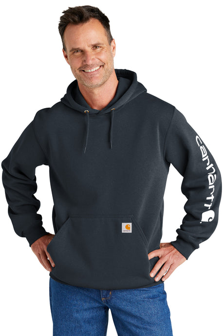 Carhartt Men's   Midweight Hooded Logo Sweatshirt CTK288