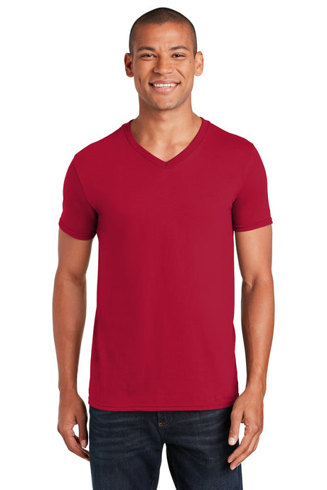 Gildan Men's Softstyle V-Neck T-Shirt Gildan