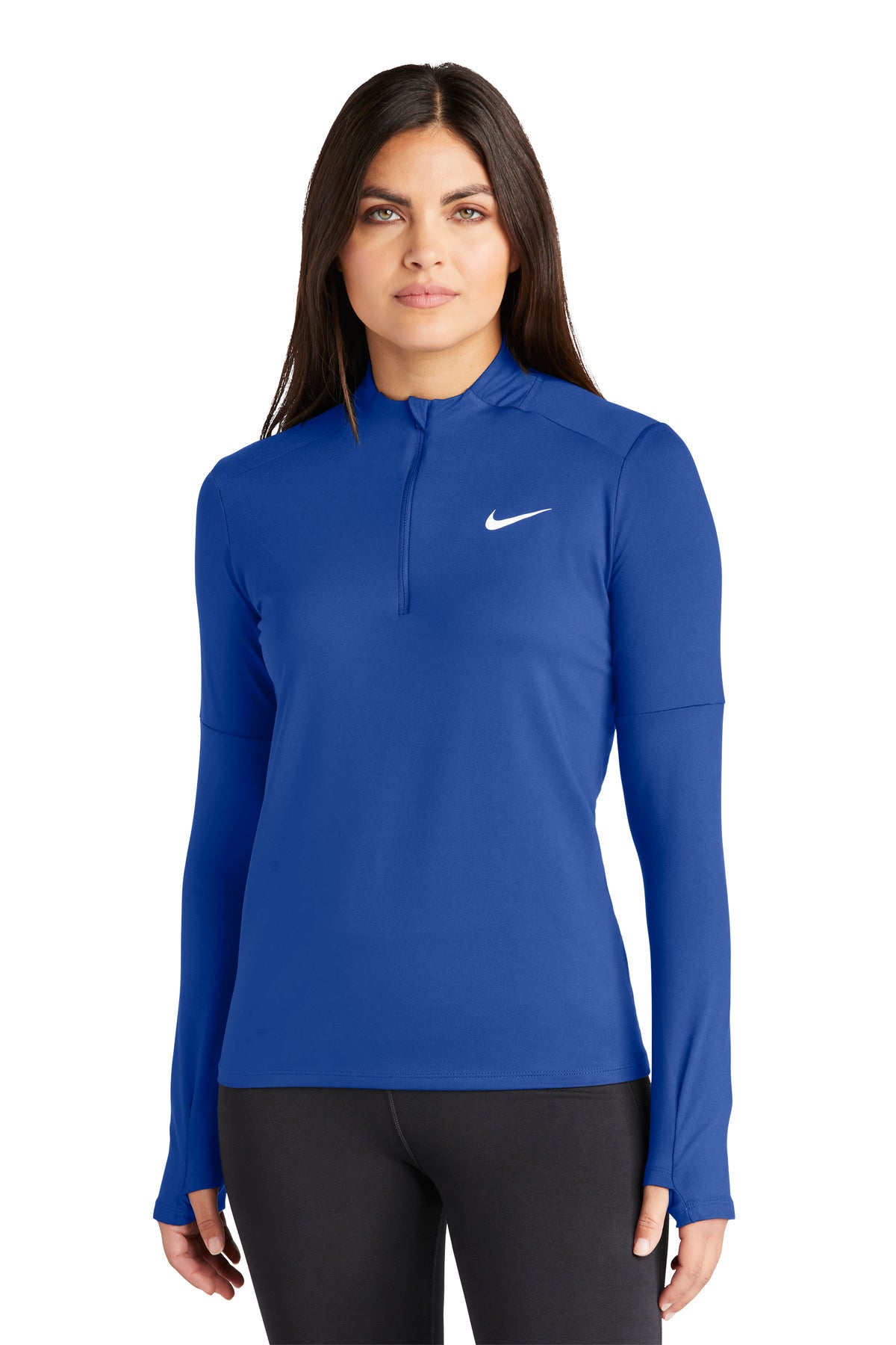 Nike Women's Dri-FIT Element 1/2 Zip Fleece Top. NKDH4951 Nike