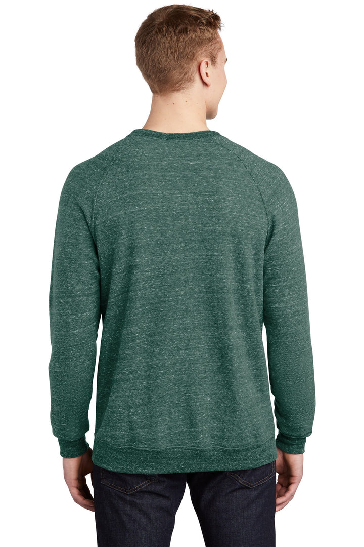 JERZEES Men's Snow Heather French Terry Raglan Crew Sweatshirt 91M JERZEES