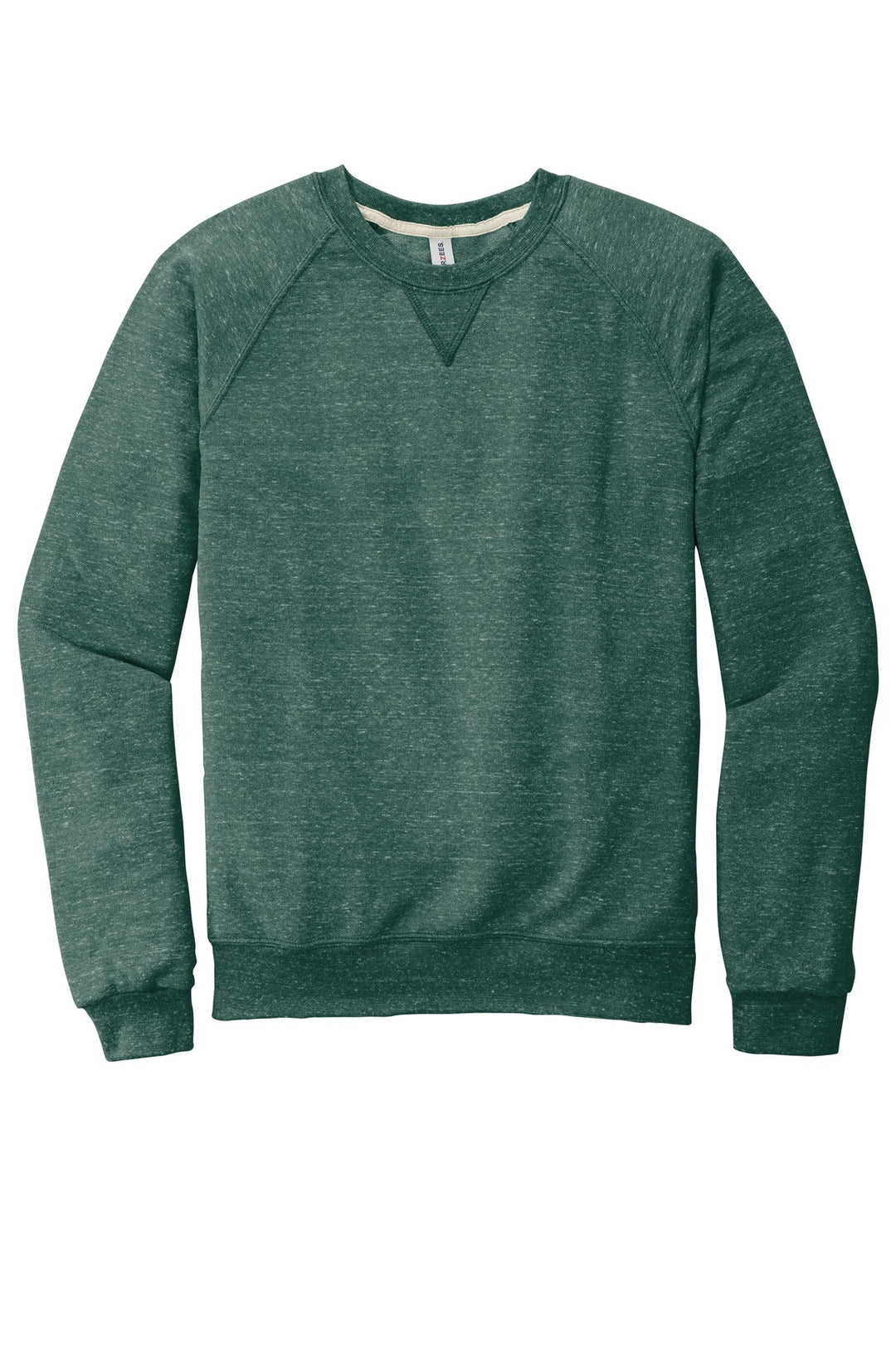 JERZEES Men's Snow Heather French Terry Raglan Crew Sweatshirt 91M JERZEES