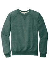 JERZEES Men's Snow Heather French Terry Raglan Crew Sweatshirt 91M JERZEES