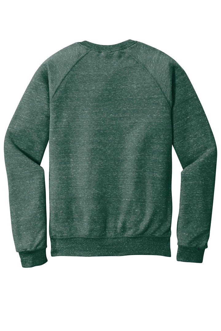 JERZEES Men's Snow Heather French Terry Raglan Crew Sweatshirt 91M JERZEES