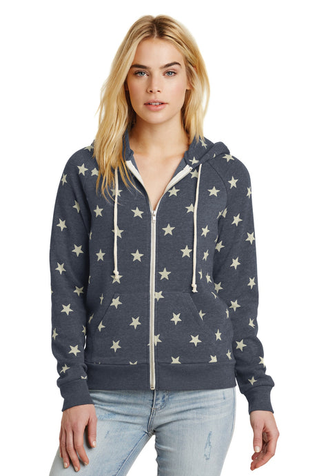 Alternative Women's Adrian Eco -Fleece Zip Hoodie Alternative Apparel