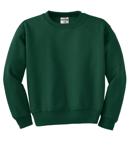 Jerzees Youth NuBlend Crewneck Sweatshirt. 562B JERZEES