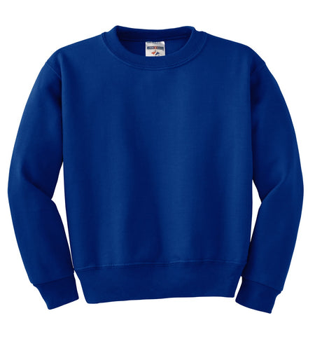 Jerzees Youth NuBlend Crewneck Sweatshirt. 562B JERZEES