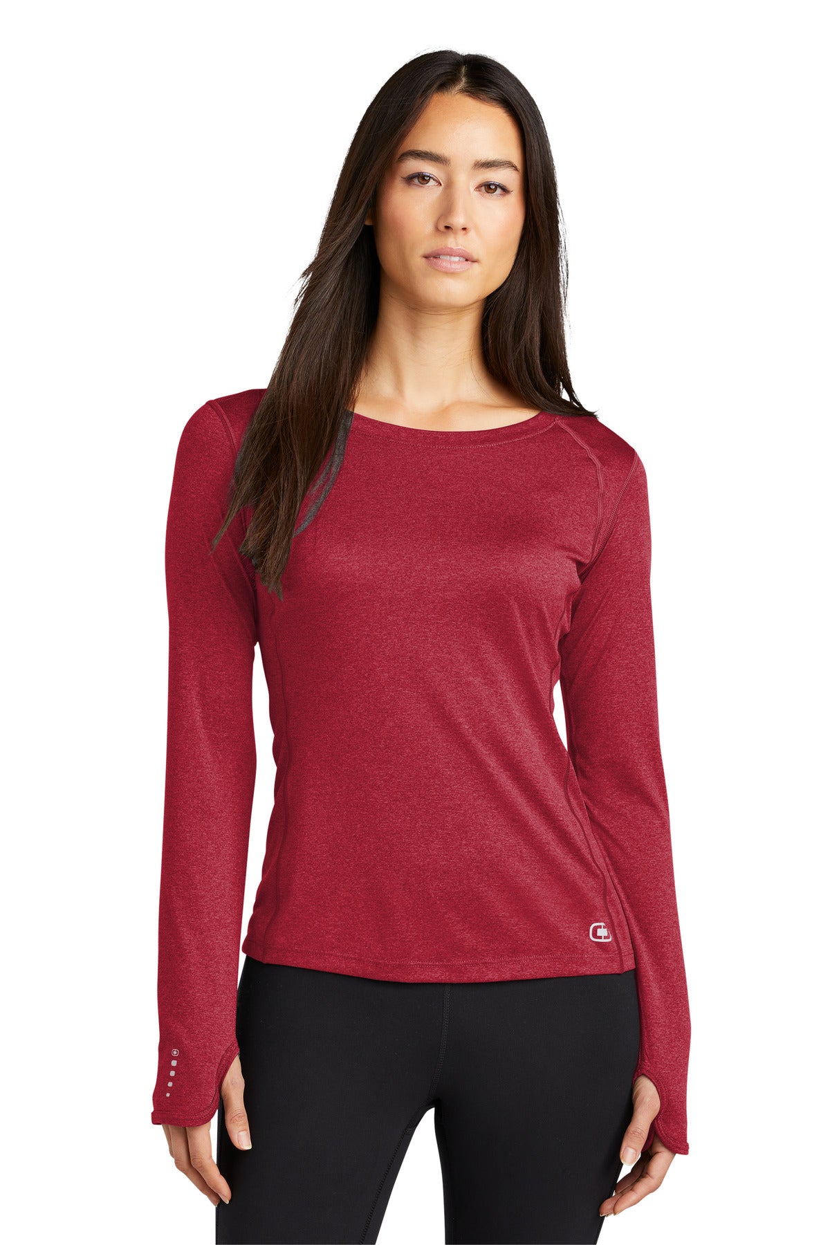 OGIO ENDURANCE Women's Long Sleeve Pulse Crew. LOE321 OGIO
