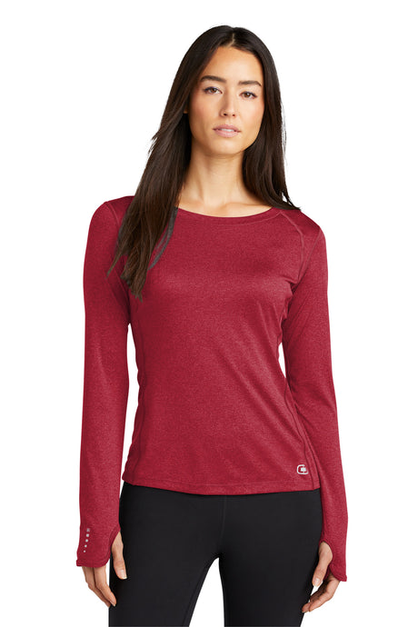 OGIO ENDURANCE Women's Long Sleeve Pulse Crew. LOE321 OGIO