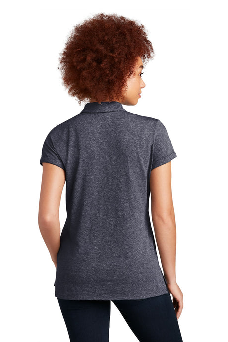 New Era Women's Slub Twist Polo. LNEA301 New Era
