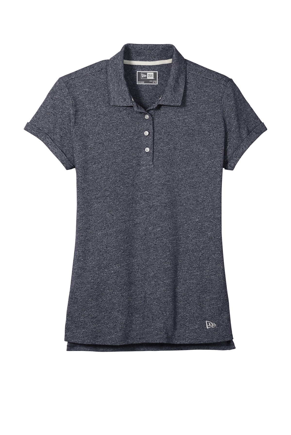 New Era Women's Slub Twist Polo. LNEA301 New Era