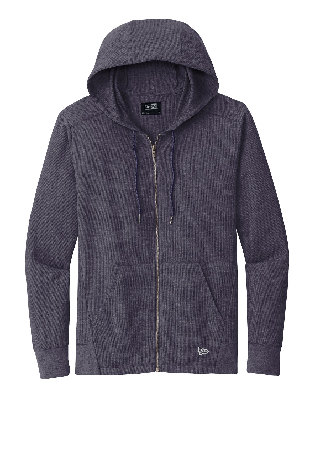 New Era Men's Thermal Full-Zip Hoodie. NEA141 New Era