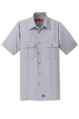 Red Kap Men's Ripstop Short Sleeve Work Shirt. SY60 Red Kap
