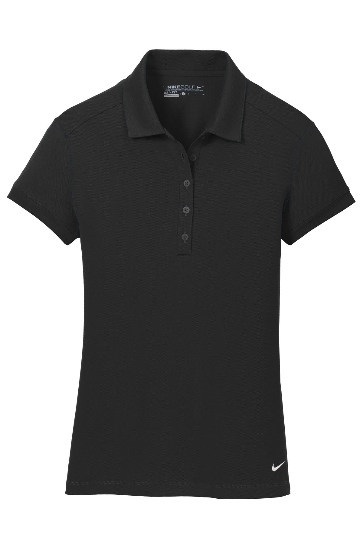 Nike Women's Dri-FIT Solid Icon Pique Modern Fit Polo. 746100 Nike