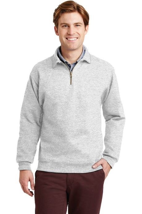JERZEES Men's Super Sweats NuBlend Quarter-Zip Cadet Collar Sweatshirt JERZEES