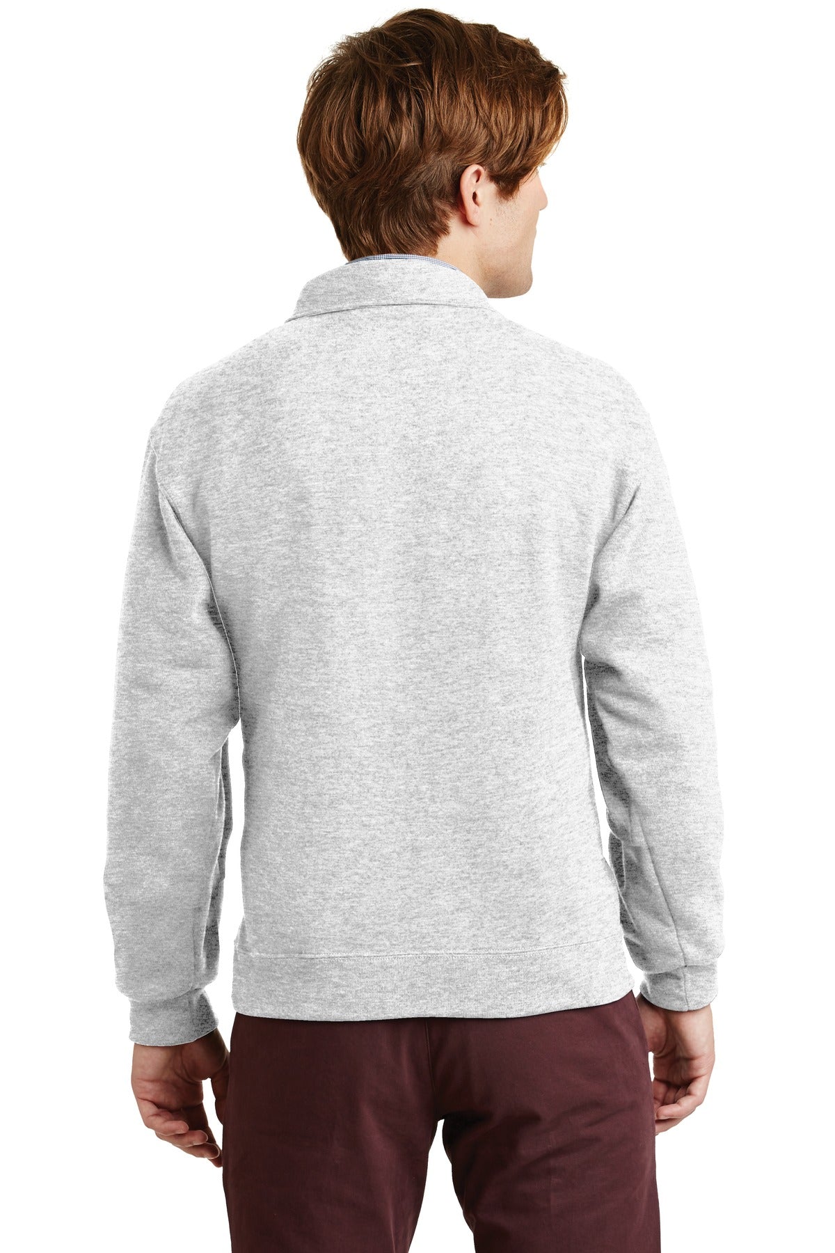 JERZEES Men's Super Sweats NuBlend Quarter-Zip Cadet Collar Sweatshirt JERZEES