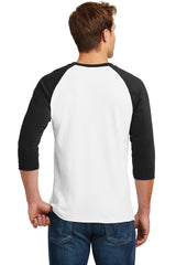 Gildan Men's Heavy Cotton 3/4-Sleeve Raglan T-Shirt. 5700 Gildan