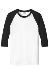 Gildan Men's Heavy Cotton 3/4-Sleeve Raglan T-Shirt. 5700 Gildan