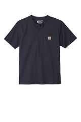Carhartt Men's Short Sleeve Henley T-Shirt CTK84 Carhartt