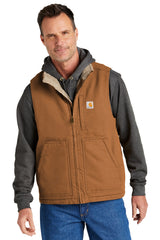 Carhartt Men's   Sherpa-Lined Mock Neck Vest CT104277