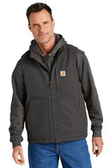 Carhartt Men's   Sherpa-Lined Mock Neck Vest CT104277