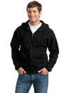 JERZEES Men's Super Sweats NuBlendÂ® Full-Zip Hooded Sweatshirt JERZEES
