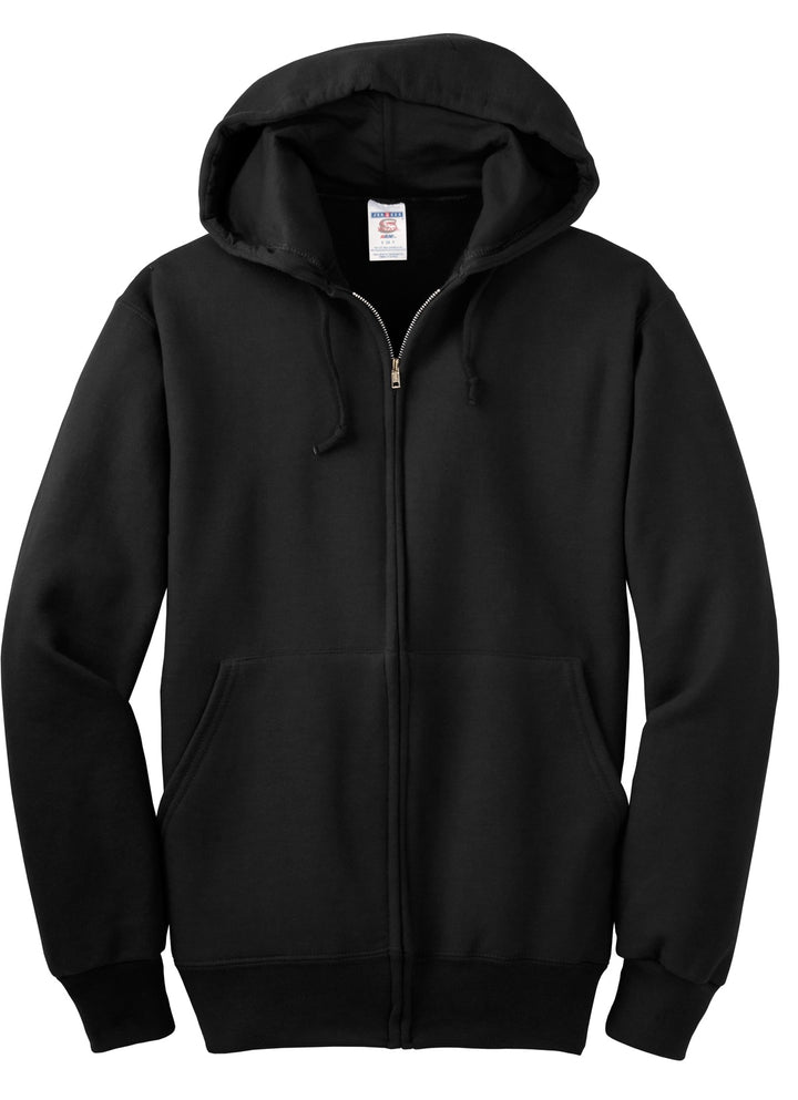 JERZEES Men's Super Sweats NuBlendÂ® Full-Zip Hooded Sweatshirt JERZEES