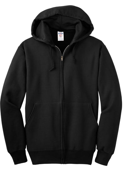 JERZEES Men's Super Sweats NuBlendÂ® Full-Zip Hooded Sweatshirt