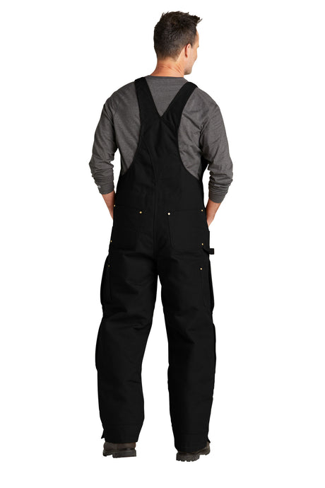 Carhartt Men's Firm Duck Insulated Bib Overalls CT104393 Carhartt