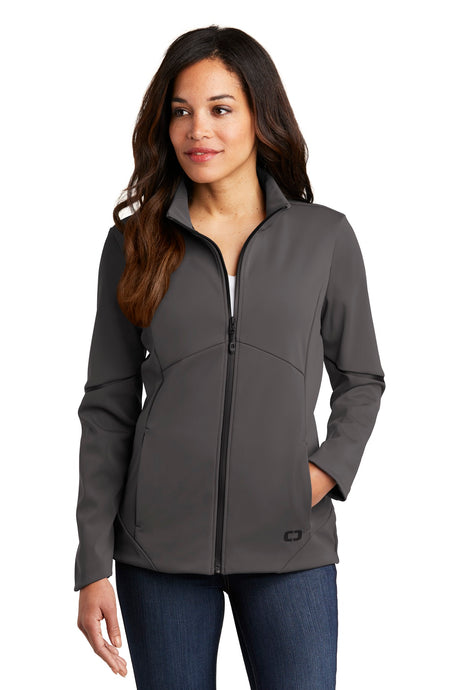 OGIO Women's Exaction Soft Shell Jacket. LOG725 OGIO