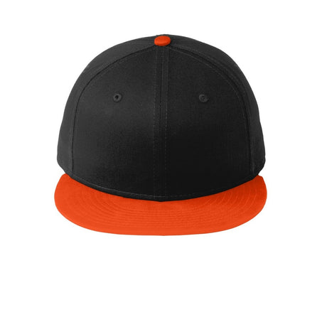 New Era Flat Bill Snapback Cap. NE400 New Era