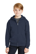 JERZEES - Youth NuBlend Full-Zip Hooded Sweatshirt 993B JERZEES
