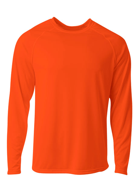 A4 Mens SureColor Long Sleeve Cationic Tee A4