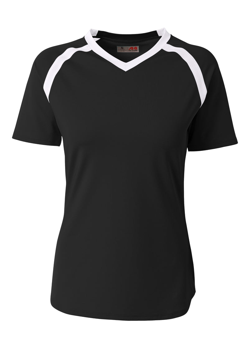 A4 Womens Ace Short Sleeve Volleyball Jersey
