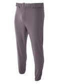 A4 Mens Pro-Style Elastic Bottom Baseball Pant A4