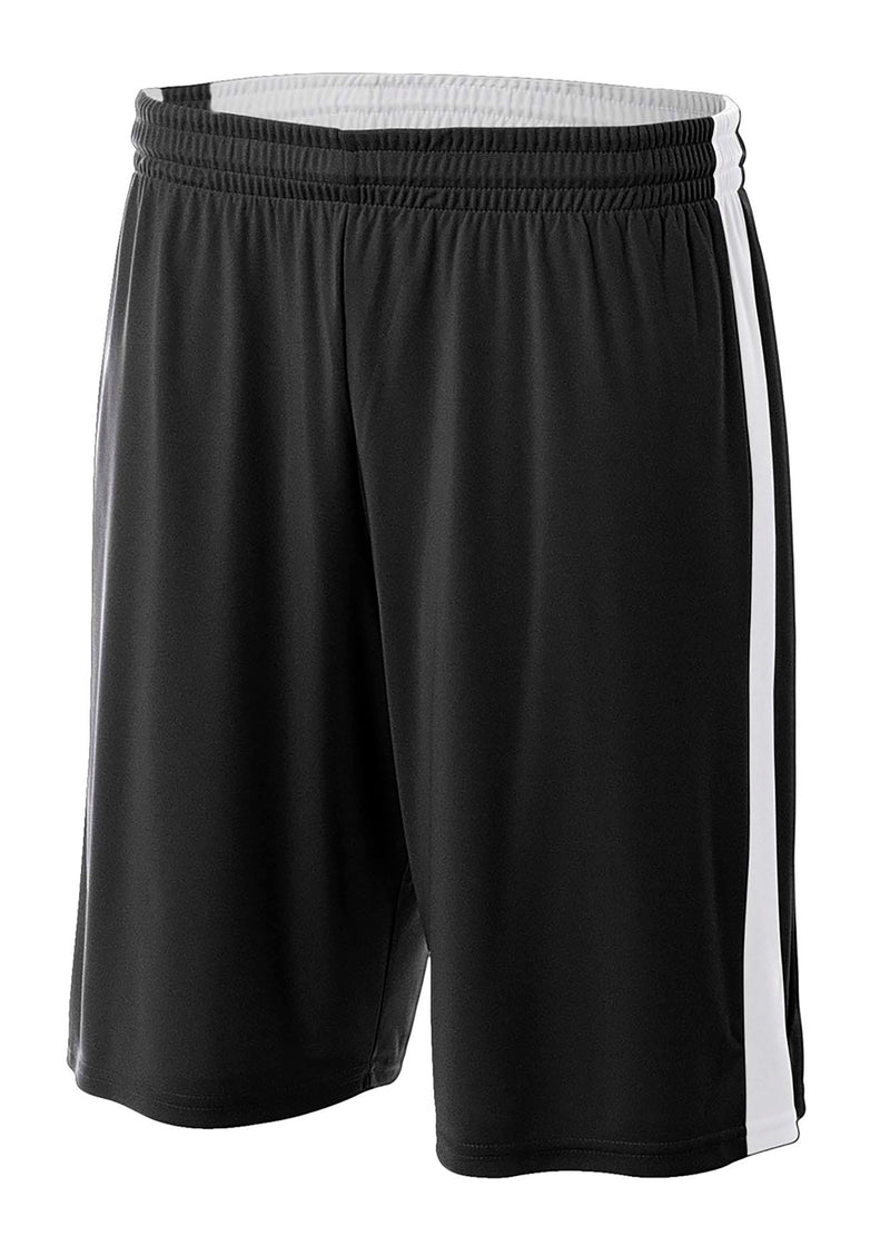 A4 Mens Reversible Moisture Management 10" Short